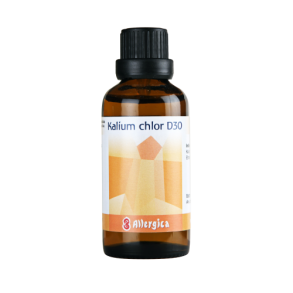 Kalium chlor. D30, drber - Allergica