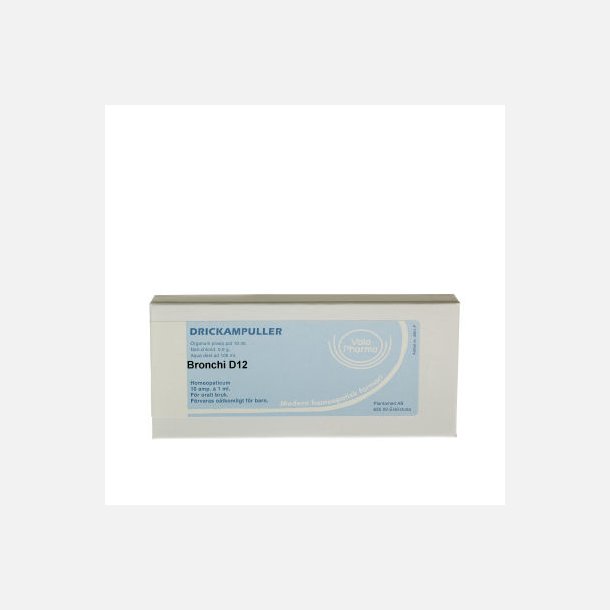 Bronchi D12, drikke ampul - Allergica