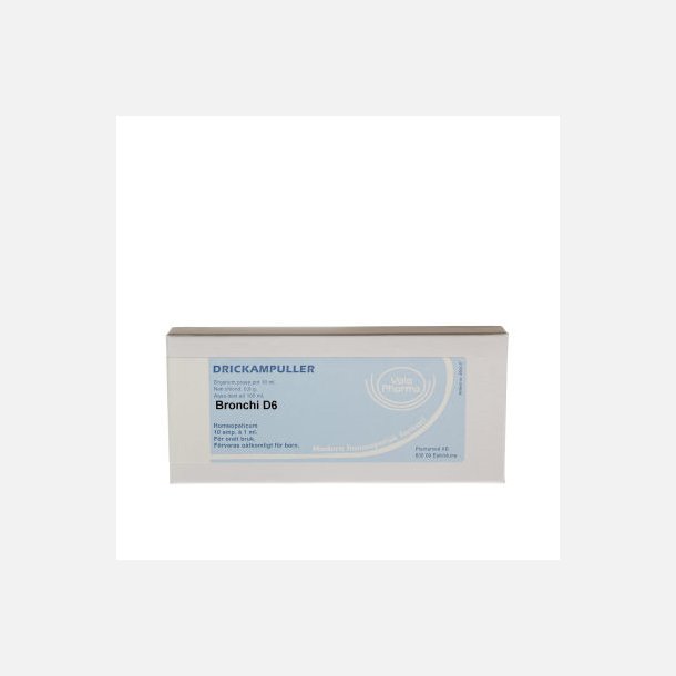 Bronchi D6, drikke ampul - Allergica