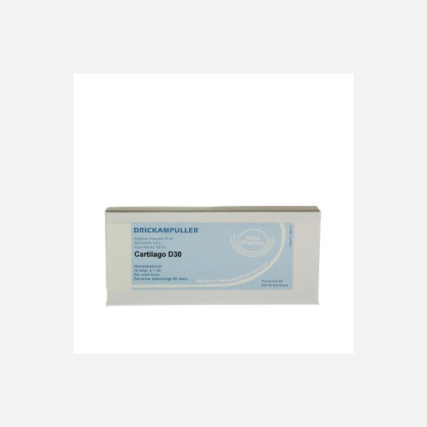 Cartilago D30, drikke ampul - Allergica