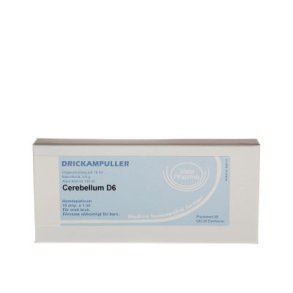 Cerebellum D6, drikke ampul - Allergica