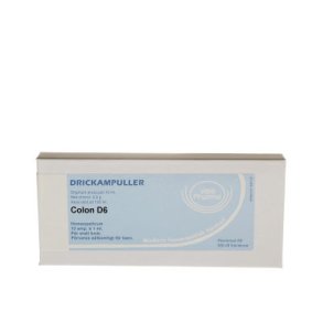 Colon D6, drikke ampul - Allergica