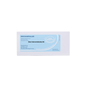 Disci intervertebrales D6, drikke ampul - Allergica