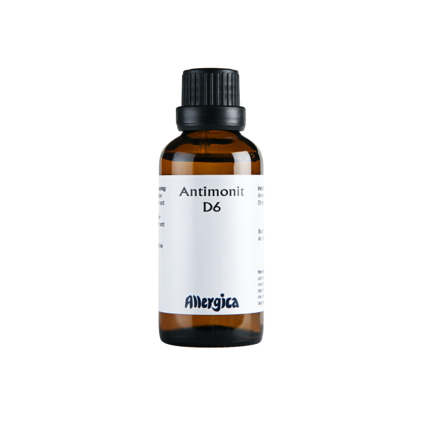 Antimonit D6, drber - Allergica