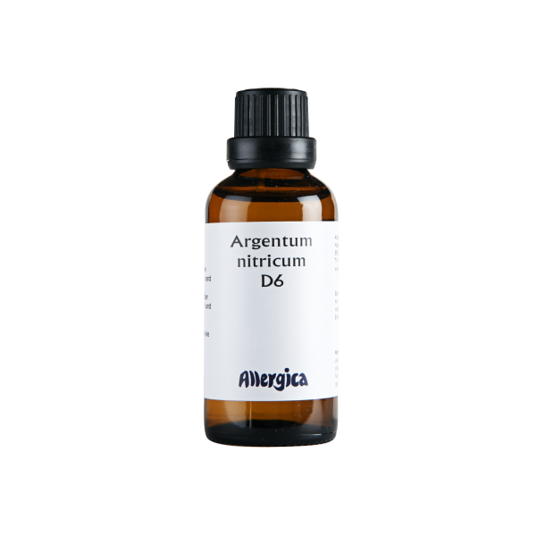 Argentum nitricum D6, 50 ml, drber - Allergica