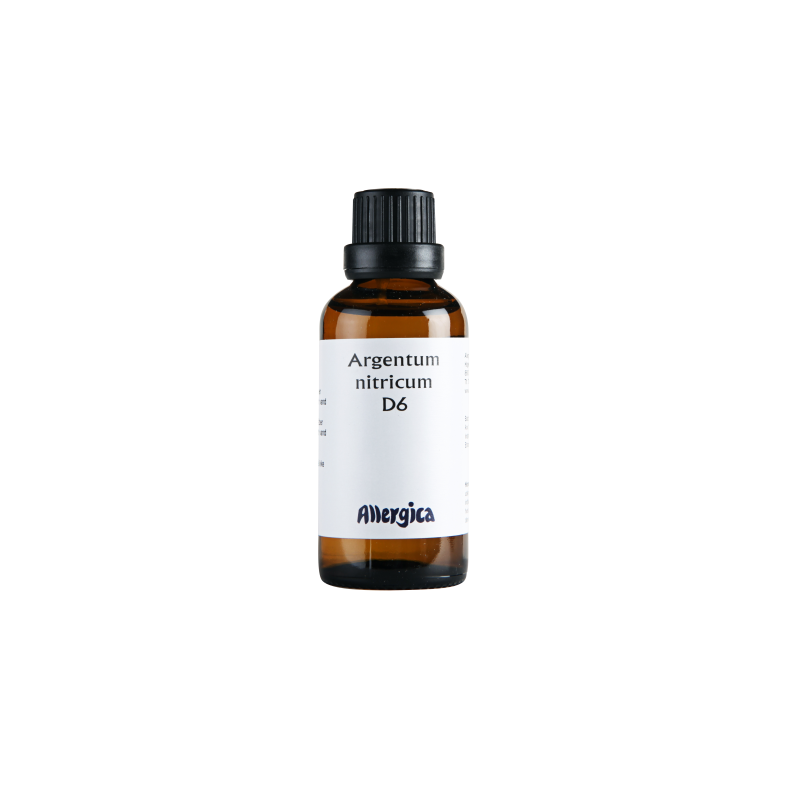 Argentum nitricum D6, 50 ml, drber - Allergica