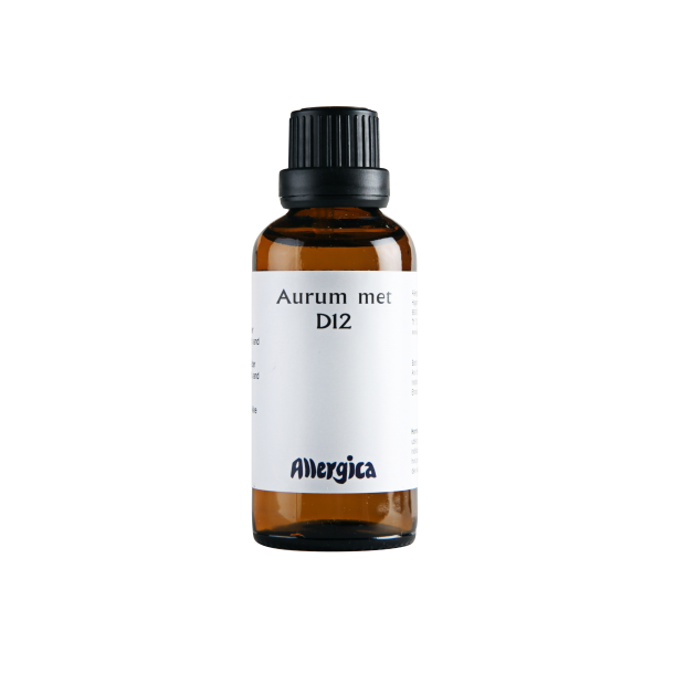 Aurum met. D12, drber - Allergica