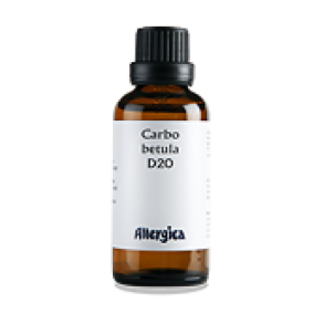 Carbo betula D20, drber - Allergica