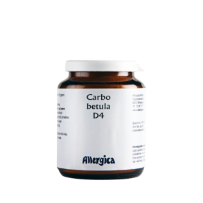 Carbo betula D4, pulver - Allergica
