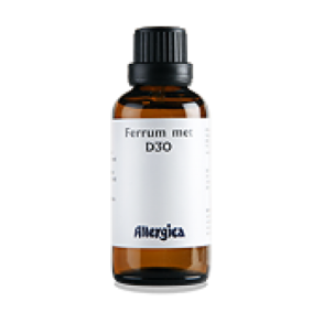 Ferrum met. D30, drber - Allergica