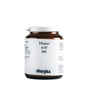 Hepar sulf. D6, pulver - Allergica
