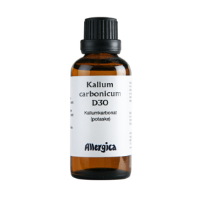 Kalium carb. D30, drber - Allergica