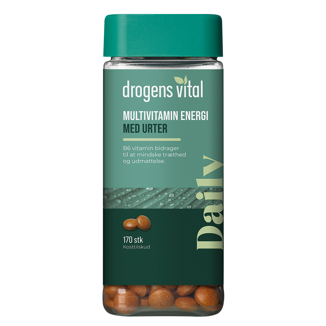 Drogens Vital - Multivitamin Energi 170 Tabletter - Drogens Vital ...