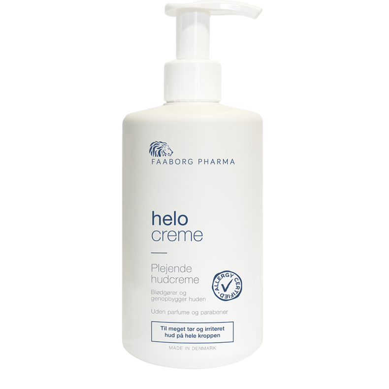 Helo creme 500ml m/pumpe - Faaborg