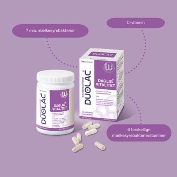 Duolac Daglig+ 60 kapsler