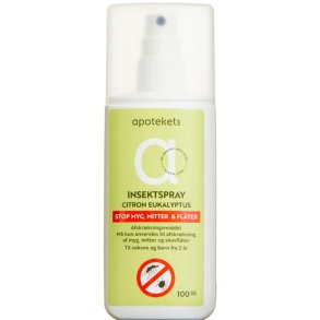 Apotekets Insektspray Plantebaseret 100ml
