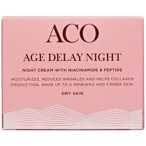 ACO Face Age Delay Night Cream Dry Skin 50 ml