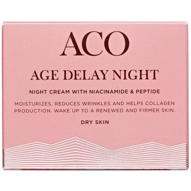 ACO FACE AGE DELAY NIGHT CR.MP DRY SKIN50ML