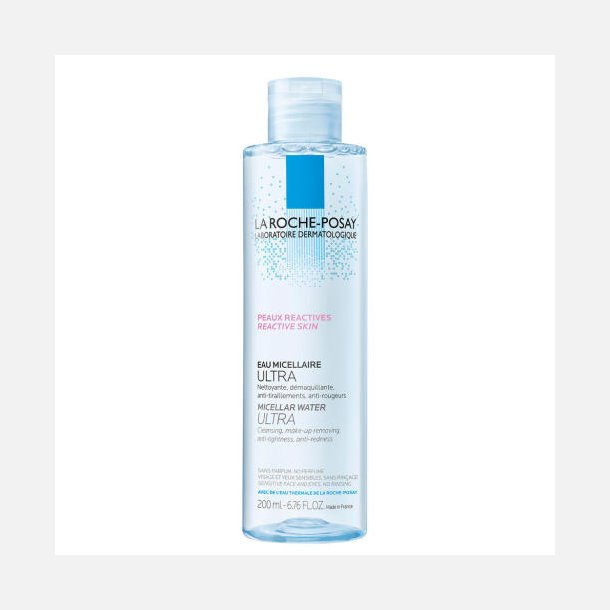 La Roche-Posay 3i1 rensevand til ansigt 200 ml