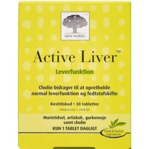 Active Liver 30 tabletter - New Nordic