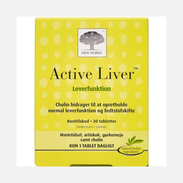 Active Liver 30 tabletter - New Nordic