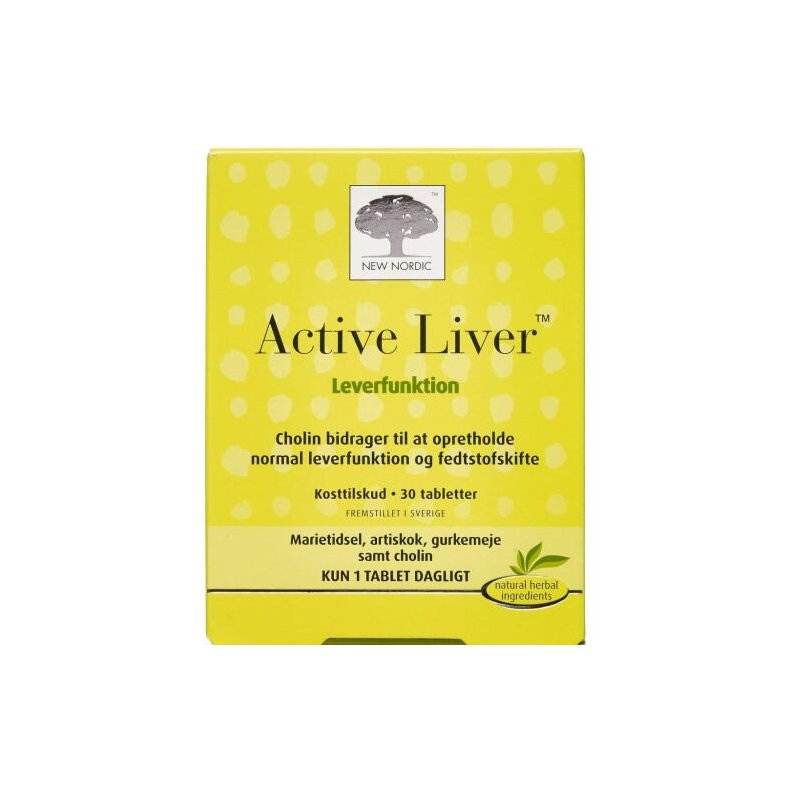 Active Liver 30 tabletter - New Nordic