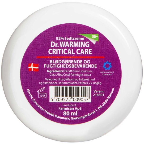 Dr. Warming critical care intim, 80ml