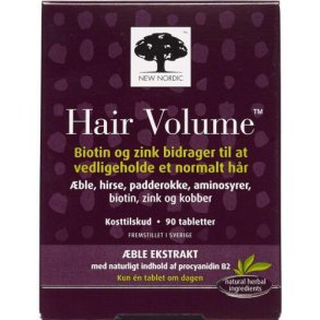 Hair Volume 90 tabletter - New Nordic