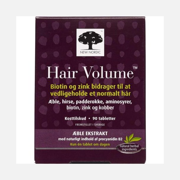 Hair Volume 90 tabletter - New Nordic