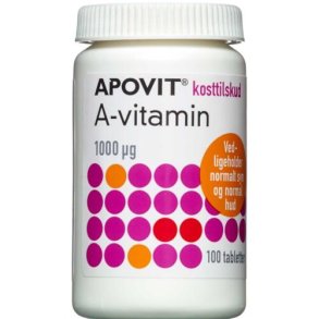 ApovitA-vitamin 1000mikg 100 stk.