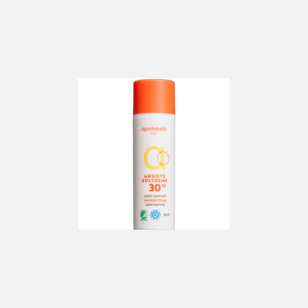 Apotekets Ansigtssolcreme SPF 30