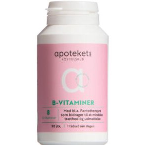 APOTEKETS B-VITAMIN TABL 90 ST