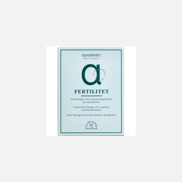 Apotekets Kosttilskud Fertilitet � 60 stk.