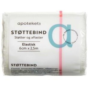 APOTEKETS ST�TTEBIND ELASTISK 8CMX2,5M