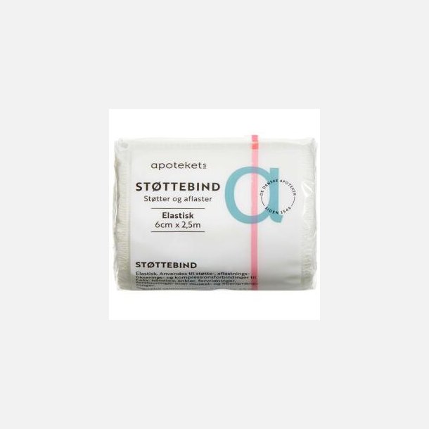 APOTEKETS ST�TTEBIND ELASTISK 8CMX2,5M