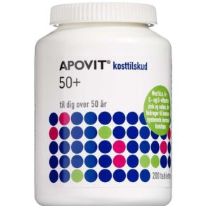 Apovit50+ Tabletter 200 stk.