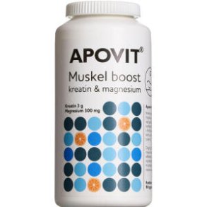 Apovit Muskel Boost Kreatin Og Magnesium 90.stk