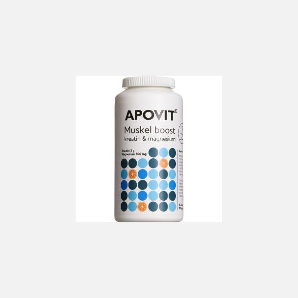 Apovit Muskel Boost Kreatin Og Magnesium 90.stk