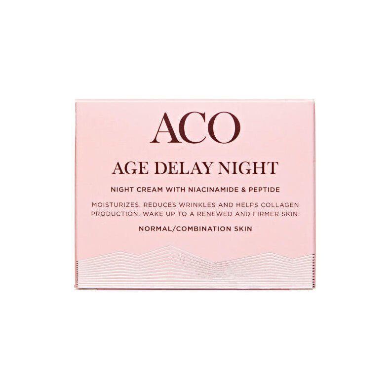 ACO Age Delay Night Cream Normal Skin 50 ml