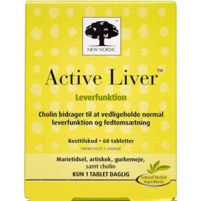 Active Liver 60 tabletter - New Nordic