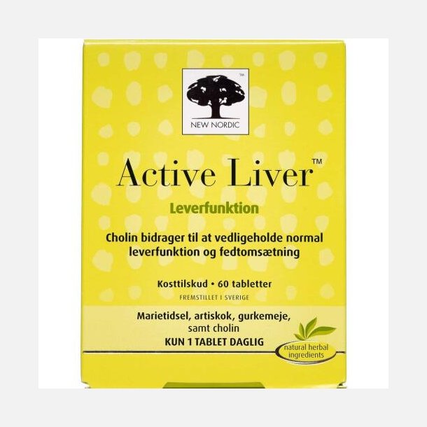 Active Liver 60 tabletter - New Nordic