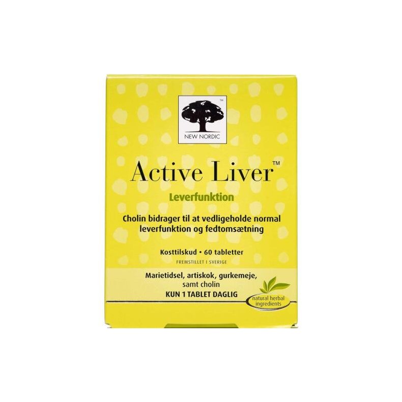 Active Liver 60 tabletter - New Nordic