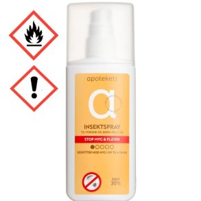 Apotekets Insektspray DEET 20% 100ml