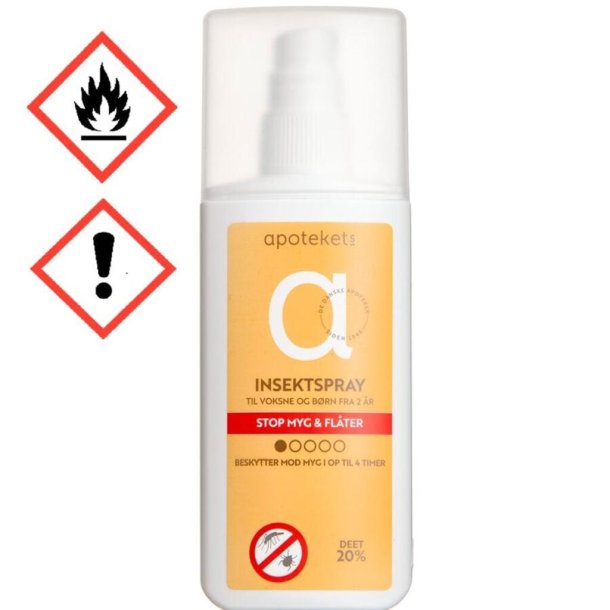 Apotekets Insektspray DEET 20% 100ml