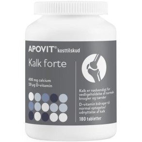 Apovit Kalk Forte 180.stk