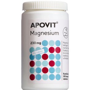 Apovit�Magnesium 230mg Depottabletter 200 stk
