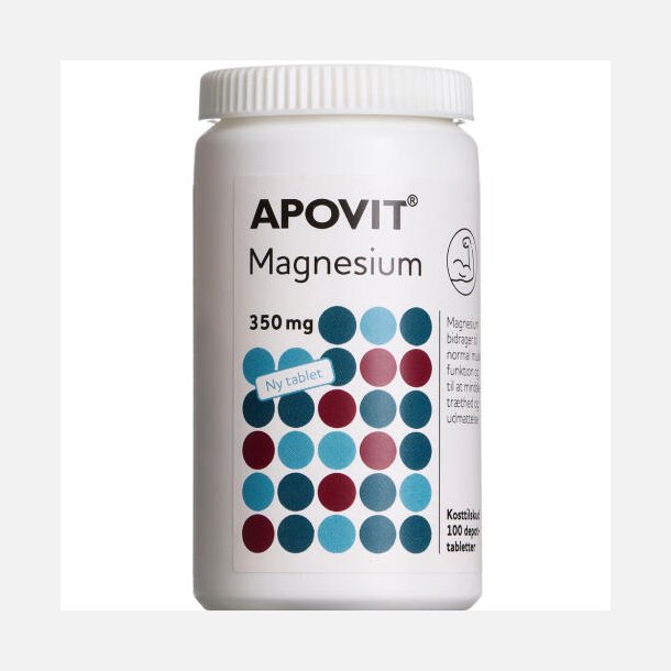 Apovit Magnesium 350mg Depot 100.stk
