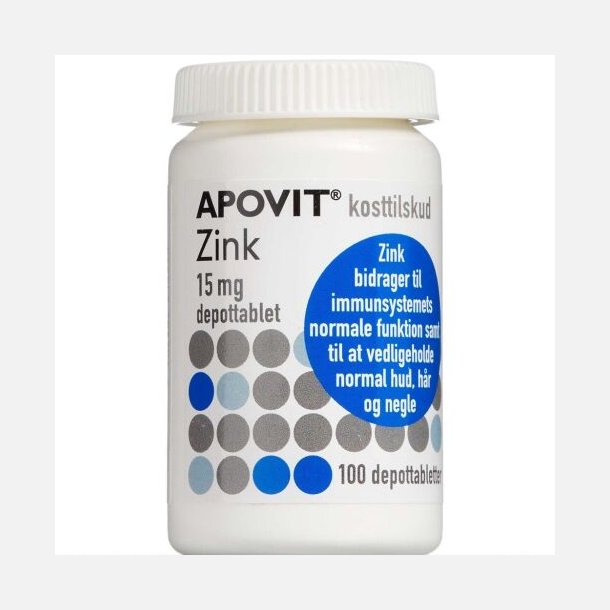 ApovitZink15 mg 100 stk.