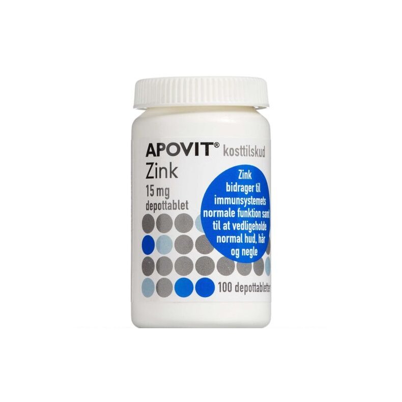 ApovitZink15 mg 100 stk.