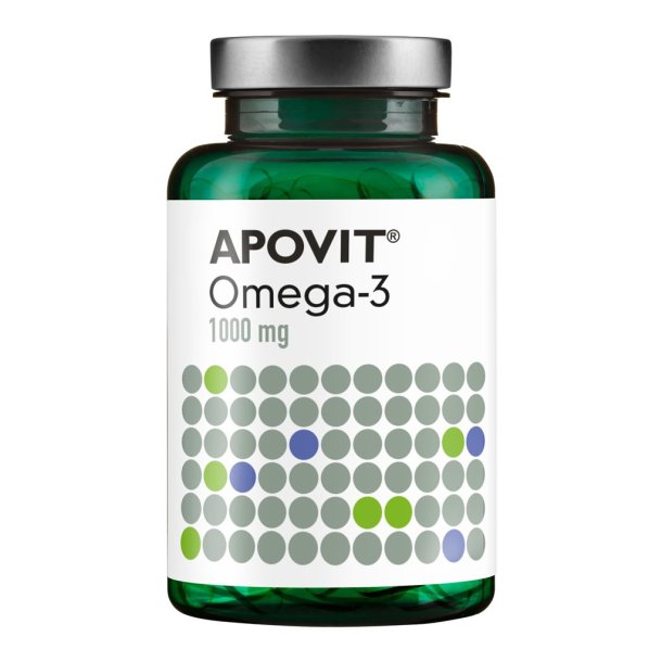 Apovit omega-3 kapsler 1000mg 180.stk